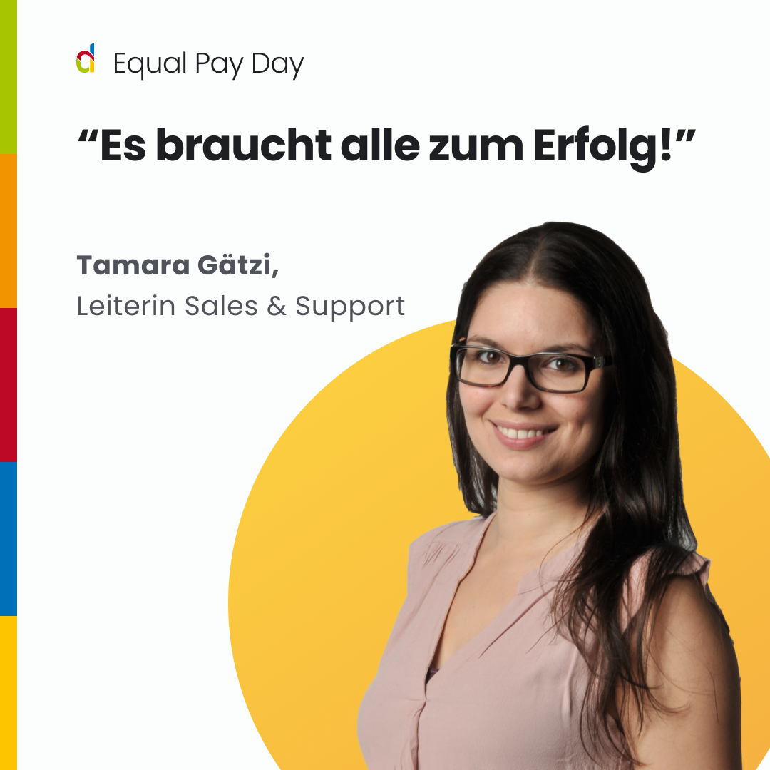 Zitat Tamara zum Equal Pay Day